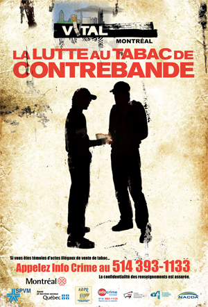 Vente ill&eacute;gale de tabac - VITAL